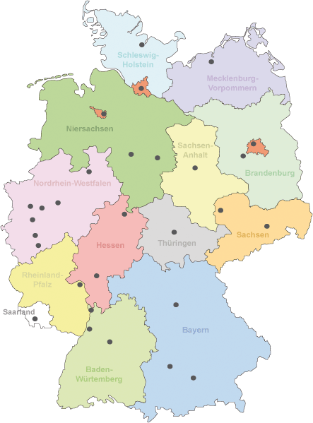 Deutschlandkarte